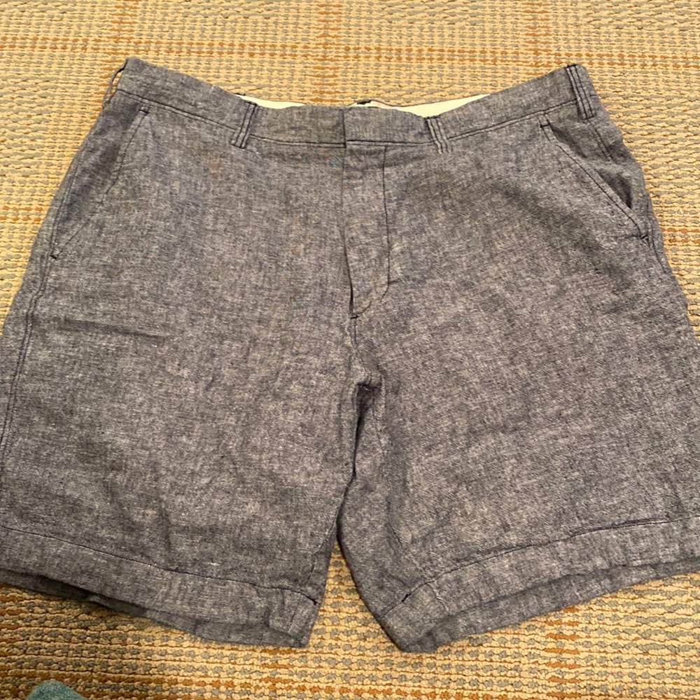 Linen chinos 9” inseam